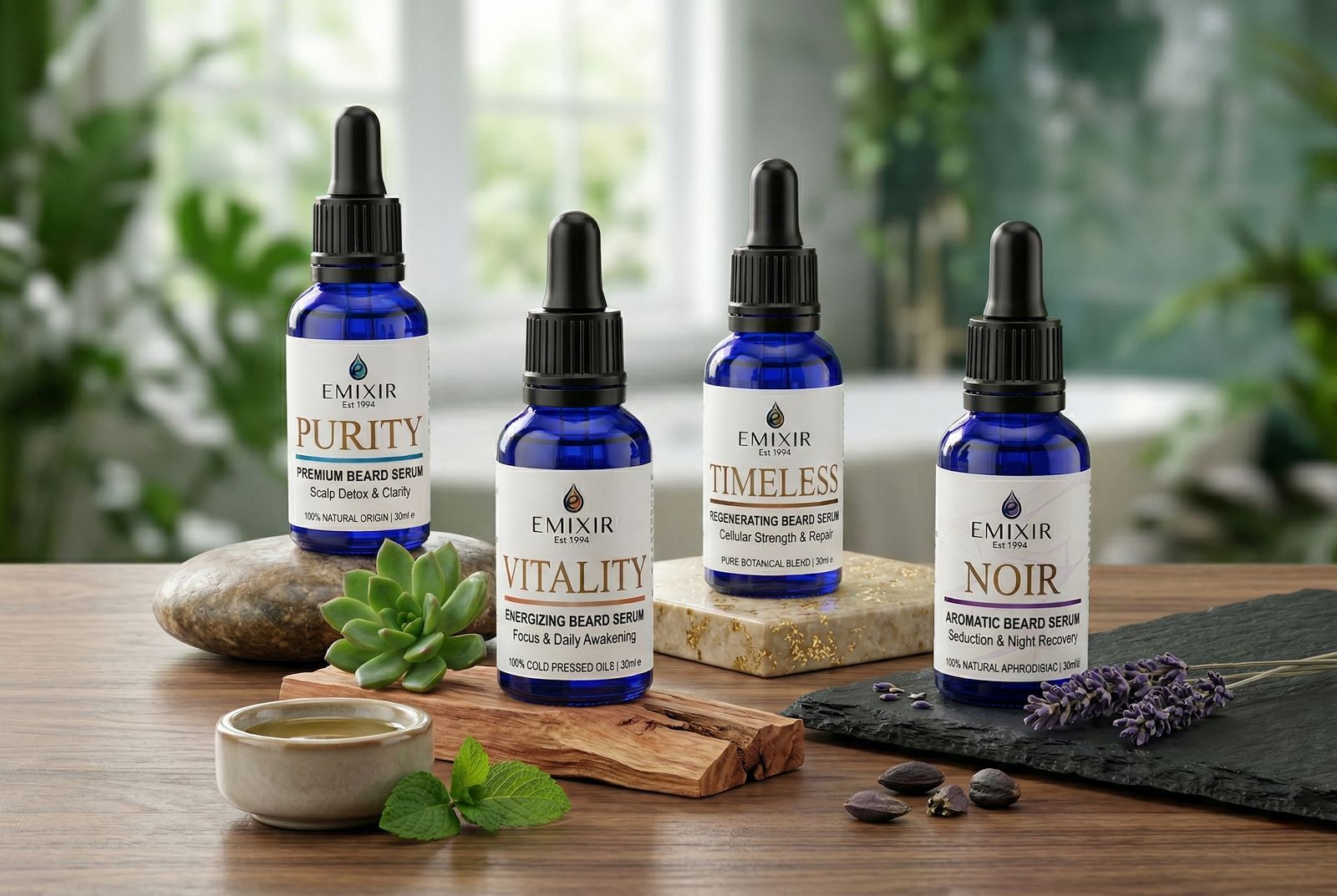 EMIXIR Beard Serums Ecosystem